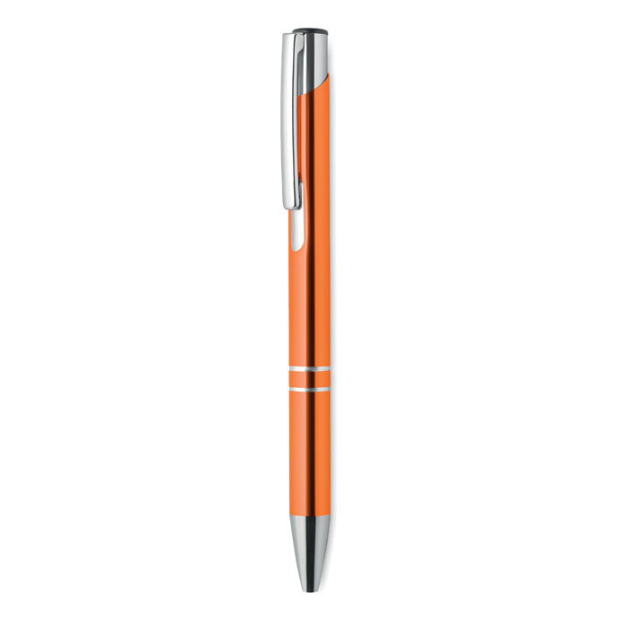 Penna a sfera in alluminio Arancio item picture open