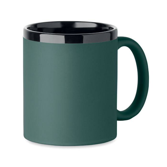 Ceramic mug for laser 300 ml Verde Scuro item picture front