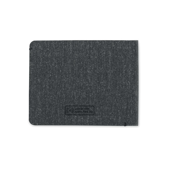 Anti-loss finder PU wallet Nero item picture 3