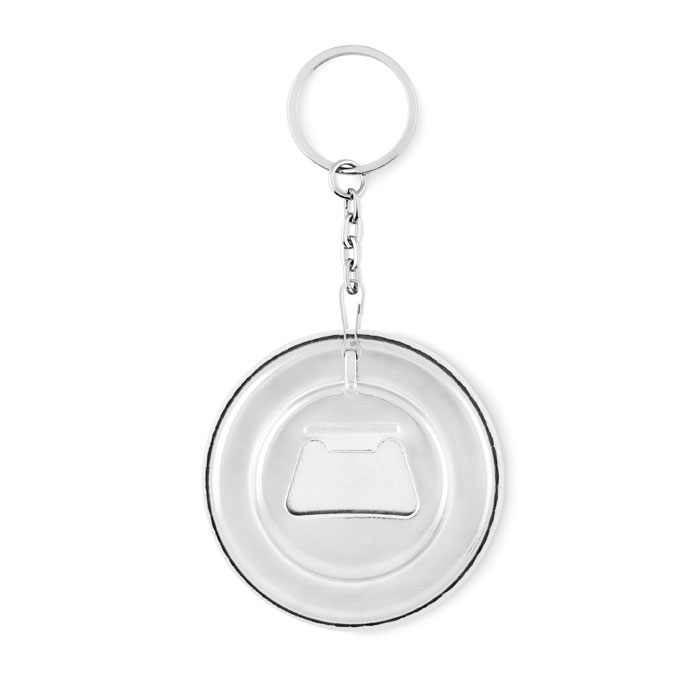 Portachiavi con apribottiglie Argento Opaco item picture top