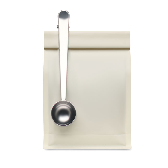 Paletta per caffè con clip Argento item picture 1