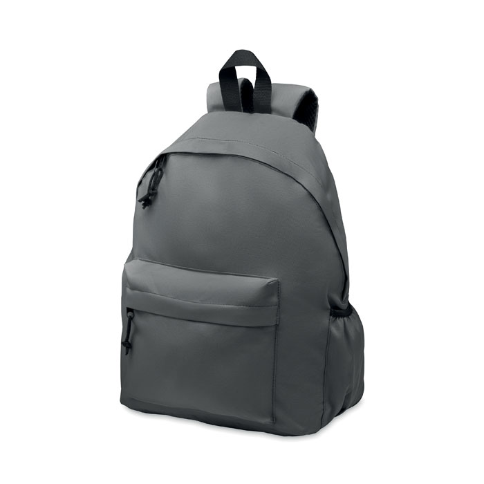 600D RPET polyester backpack Grigio Pietra item picture front