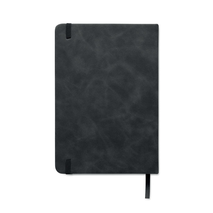 A5 smokey PU notebook Nero item picture back