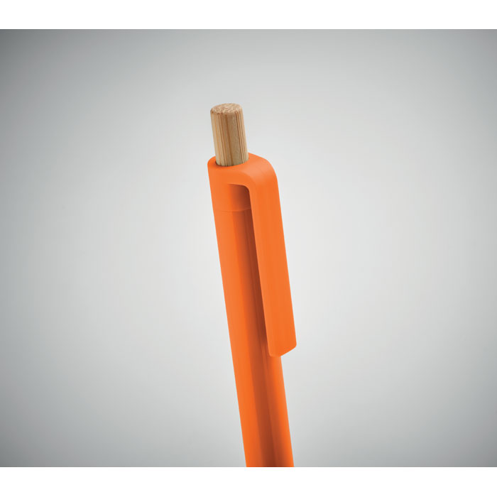 Penna a sfera in ABS riciclato Arancio item detail picture