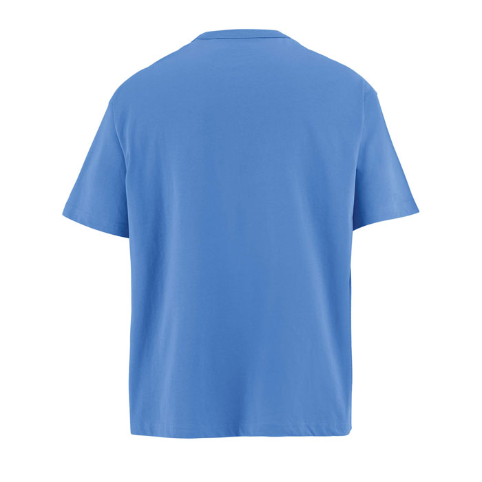 BOXY MEN T-SHIRT OVERSIZE Iris item picture back