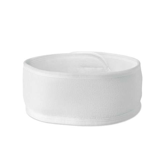 Fasca in microfibra regolabile Bianco item picture open