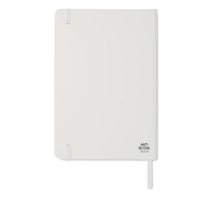 Notebook A5 a righe white item picture back