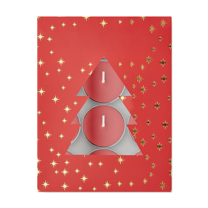 Cinnamon scented tea light set Rosso item picture back