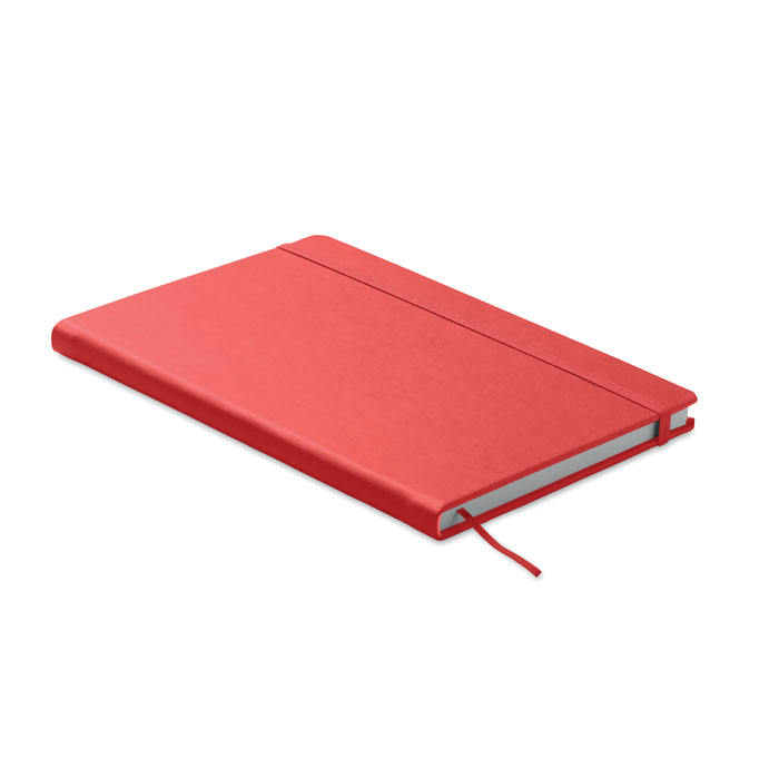 Notebook A5, pagine riciclate red item picture front