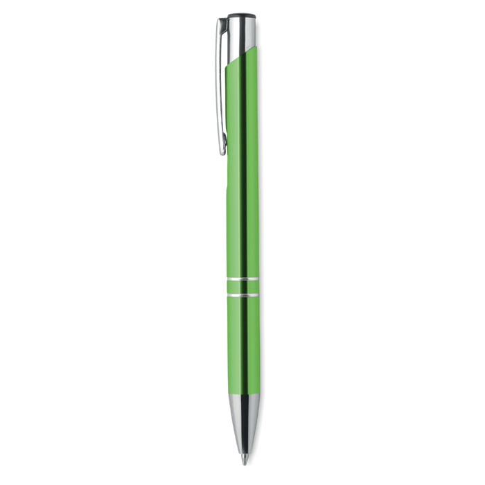 Penna a sfera in alluminio Lime item picture front