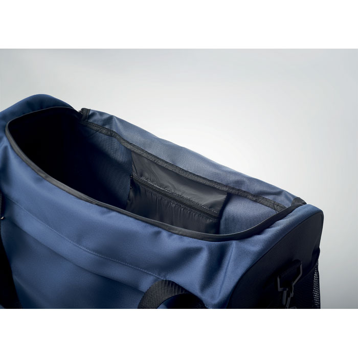 600D RPET sports bag Blu item picture 2