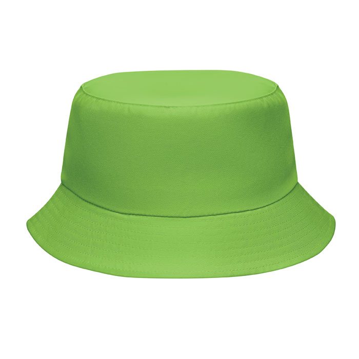 Bucket hat polyester 150 gr/m² Lime item picture front