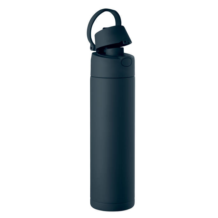 Double wall bottle 500 ml Francese Navy item picture side