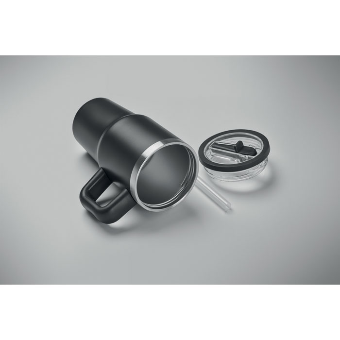 Bicchiere doppio strato. 500ml Nero item picture open