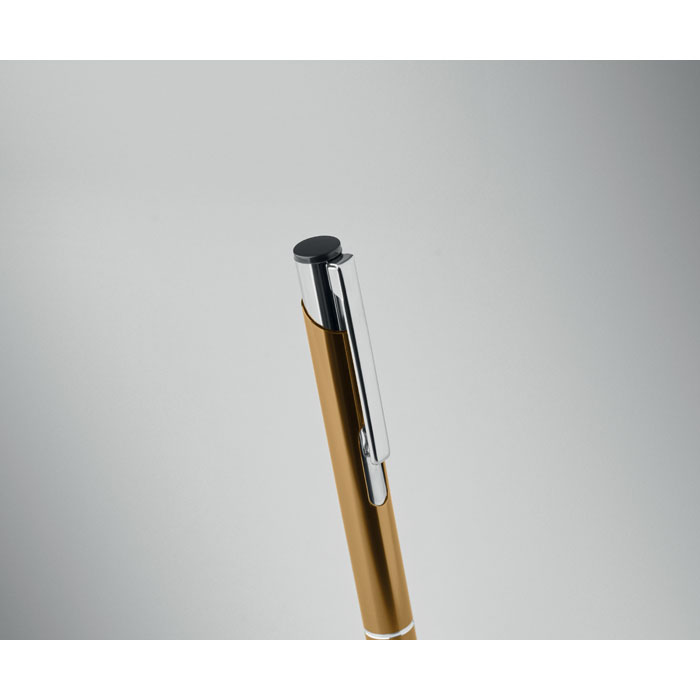 Penna a sfera in alluminio Oro item picture top