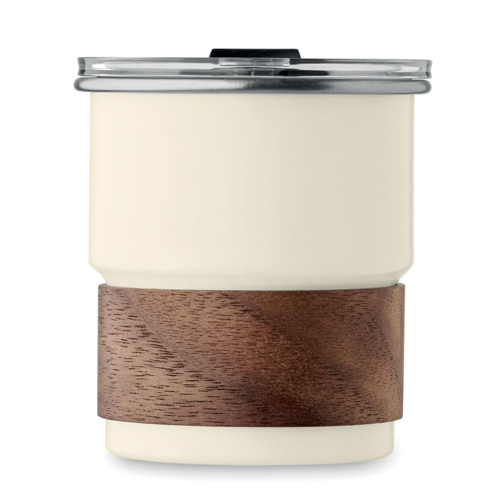 Single wall tumbler 260 ml Beige item picture top