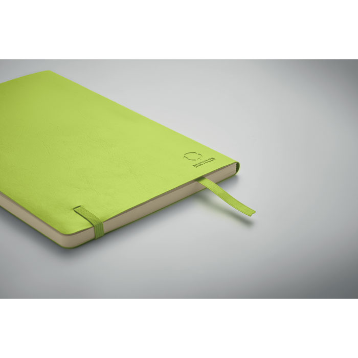 Notebook A5 riciclato Lime item detail picture