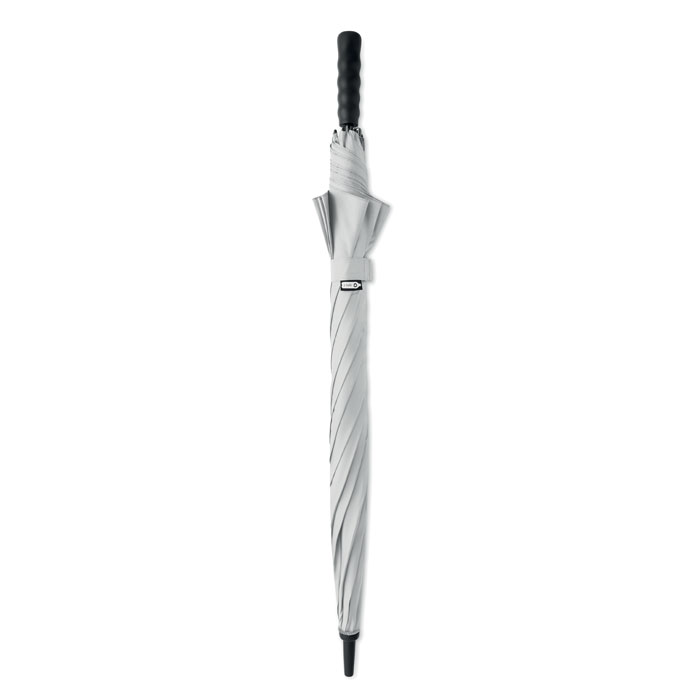 27 inch windproof umbrella Bianco item picture open