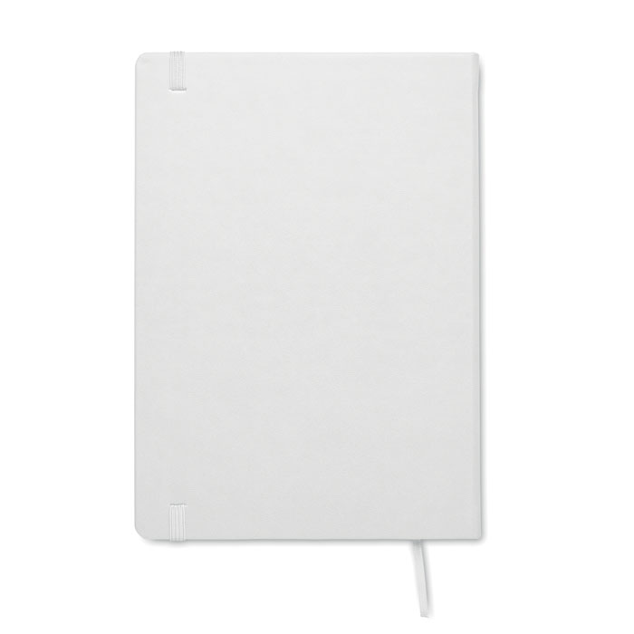 Notebook A5, pagine riciclate Bianco item picture back