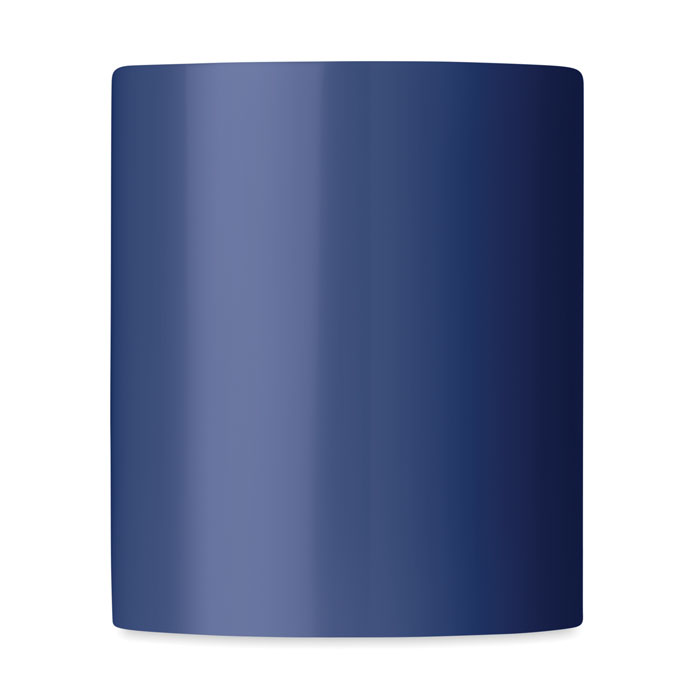 Coloured ceramic mug 300ml blue item picture open