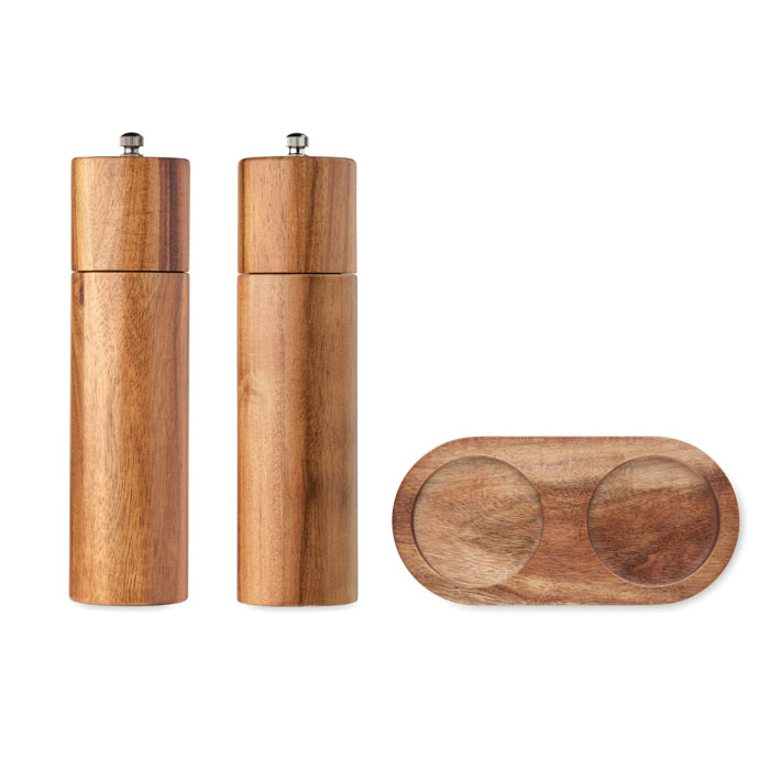 Acacia salt & pepper grinders Legno item picture 1