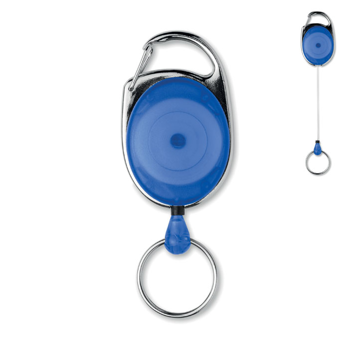 Retractable badge holder Blu item picture front