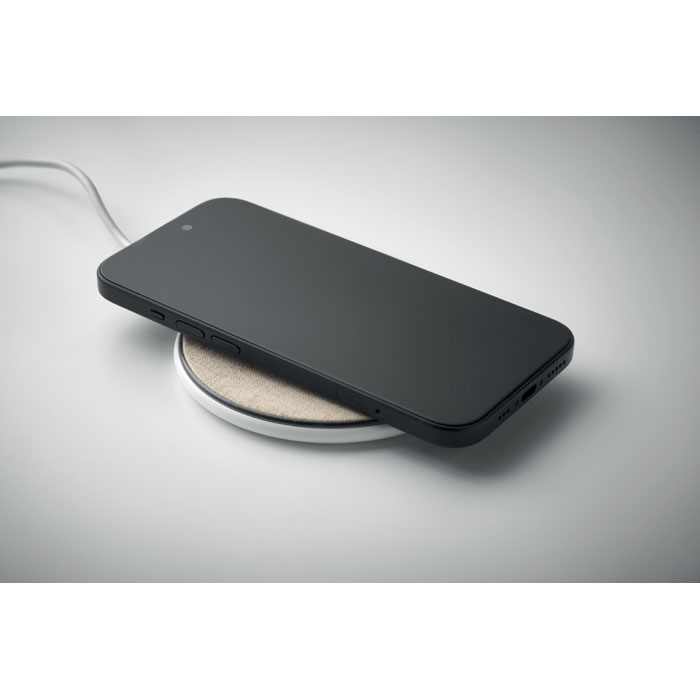 Cork wireless charger 15W Bianco item detail picture