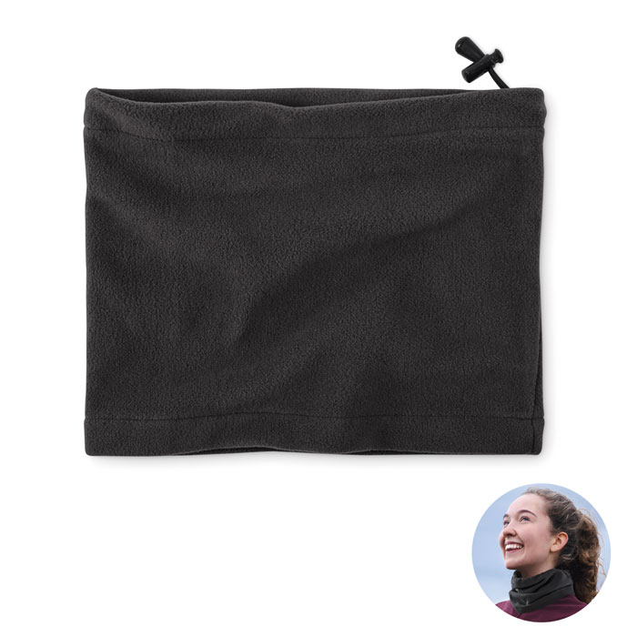 Fleece multiuse beanie Nero item picture front