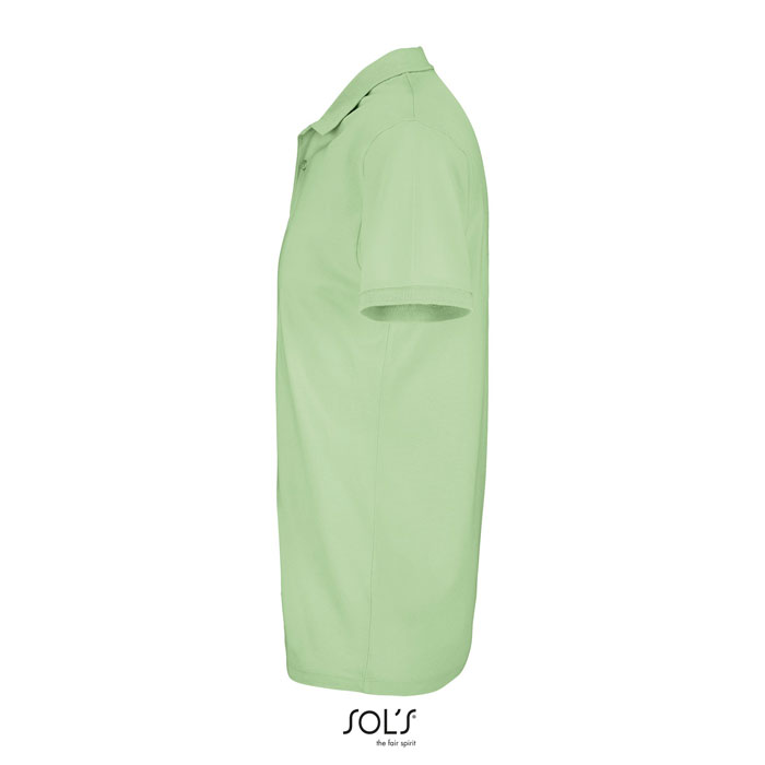 Polo PLANET UOMO 170g Frozen Green item picture side