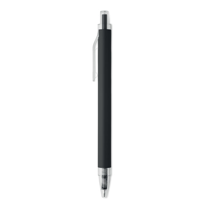 Penna a sfera in alluminio Nero item picture open