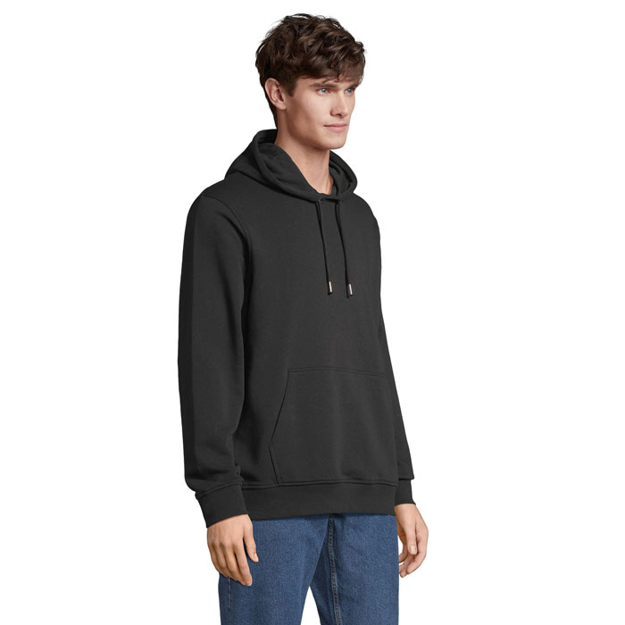 CONSTELLATION HOOD SWEAT Nero item picture side
