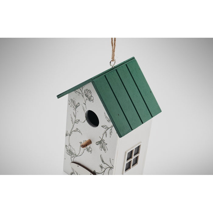 Bird house in plywood Bianco item detail picture