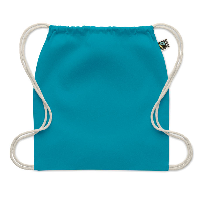 Sacca Fairtrade 180gr Turchese item picture back