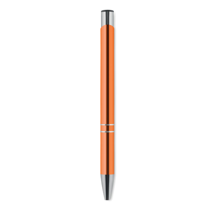 Penna a sfera in alluminio Arancio item picture side