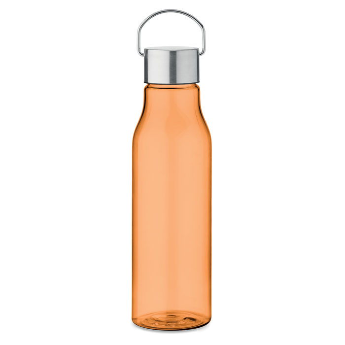 RPET bottle with PP lid 600 ml Arancio Trasparente item picture front