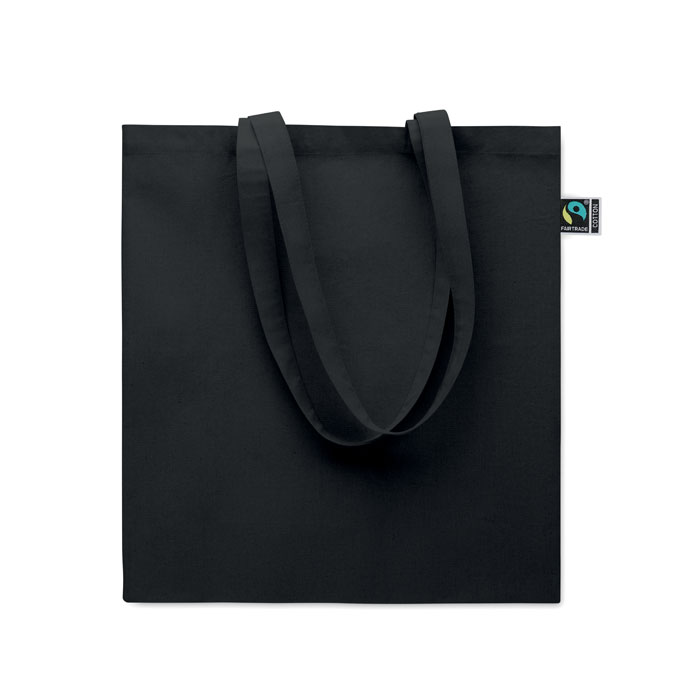 Shopper Fairtrade 180 gr Nero item picture back
