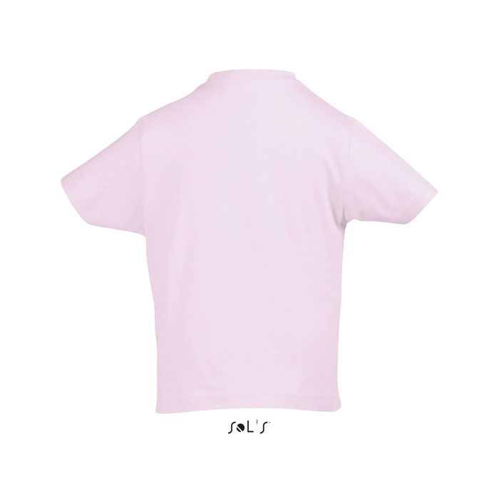 IMPERIAL KIDS T-SHIRT 190g Medium Pink item picture back
