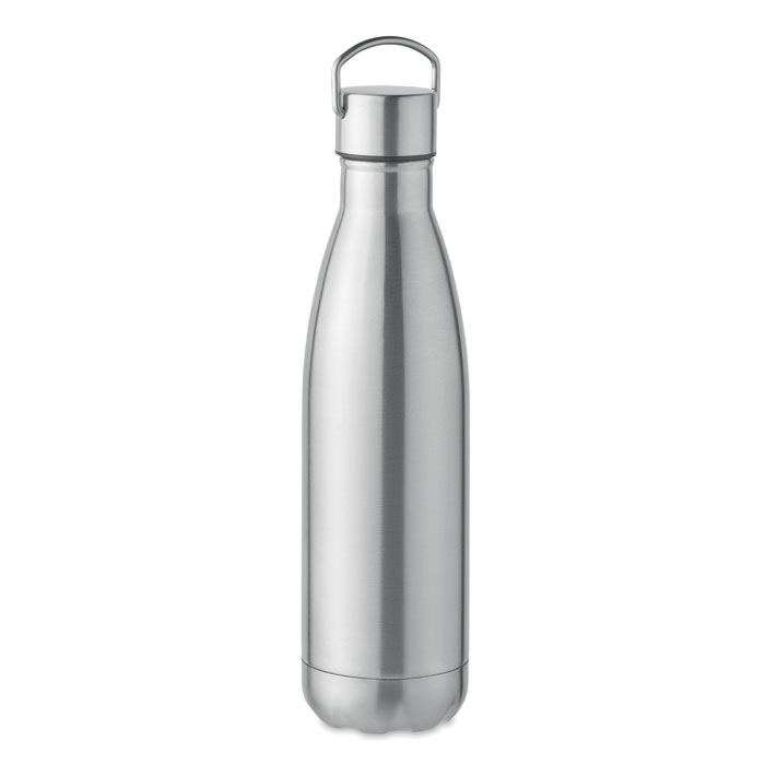 Double wall bottle 500 ml Argento Opaco item picture side