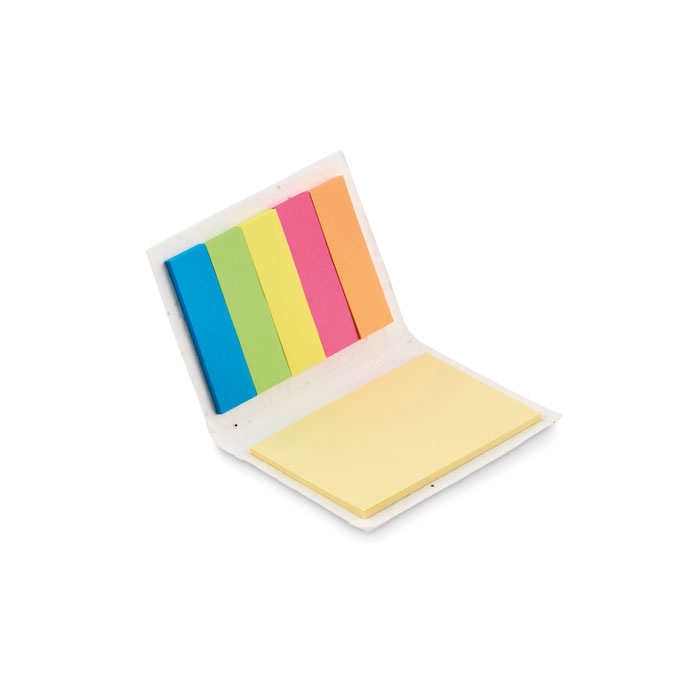 Seed paper sticky note pad Bianco item picture open