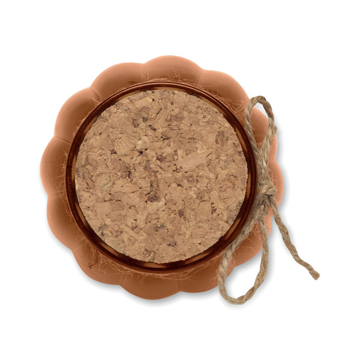 Candela vegetale vaniglia Marrone item picture 1