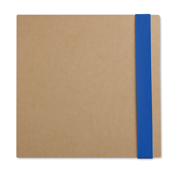 Notebook with memo set and pen Blu Royal item picture back