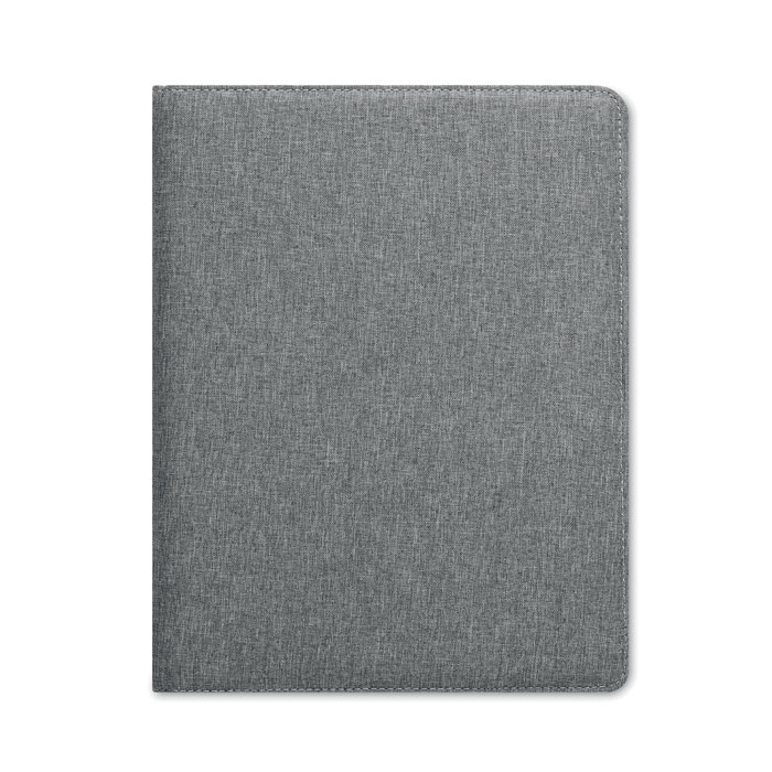 A4 RPET conference folder Bianco/Nero item picture side