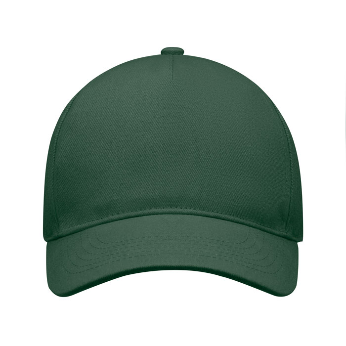 Cappellino a 5 pannelli Verde Scuro item picture top
