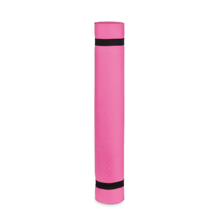 Yoga mat EVA 4.0 mm with pouch Rosa Baby item picture front
