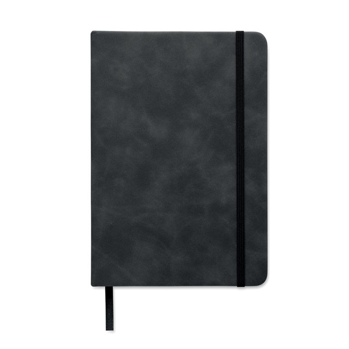 A5 smokey PU notebook Nero item picture top