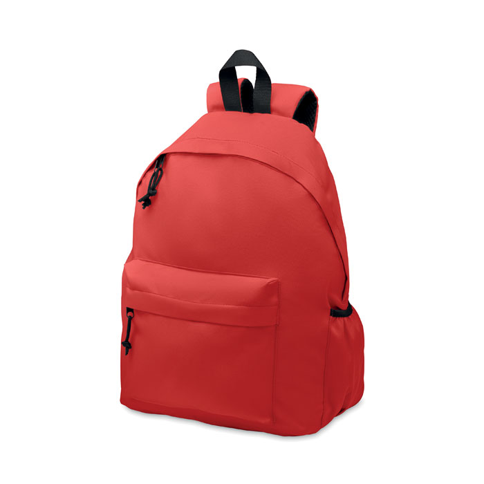 Zaino in poliestere 600D RPET red item picture front