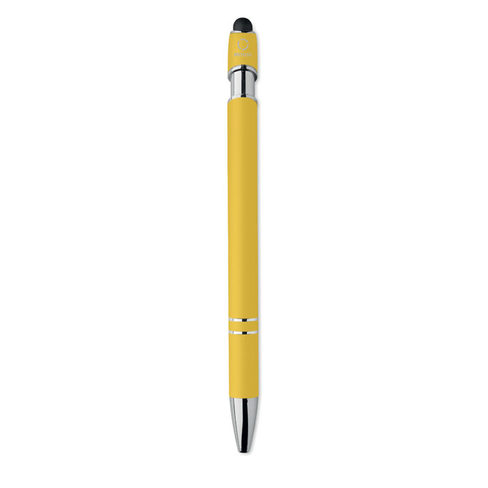 Penna in alluminio riciclato Giallo item picture top