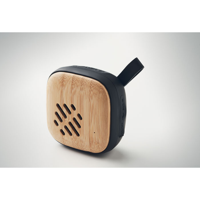 Speaker wireless in bamboo 5.0 black item detail picture