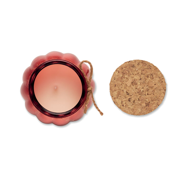 Candela vegetale vaniglia Rosso item picture open