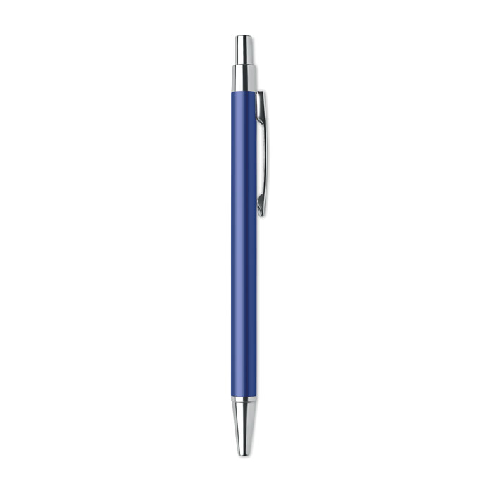 Penna a sfera in alluminio Blu Royal item picture back